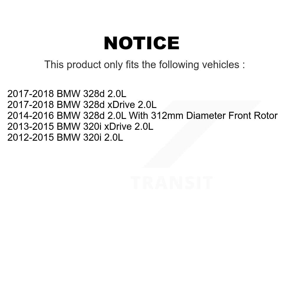 AmeriBRAKES - KNW-100139 - Front and Rear Disc Brake Pad Kits image 8