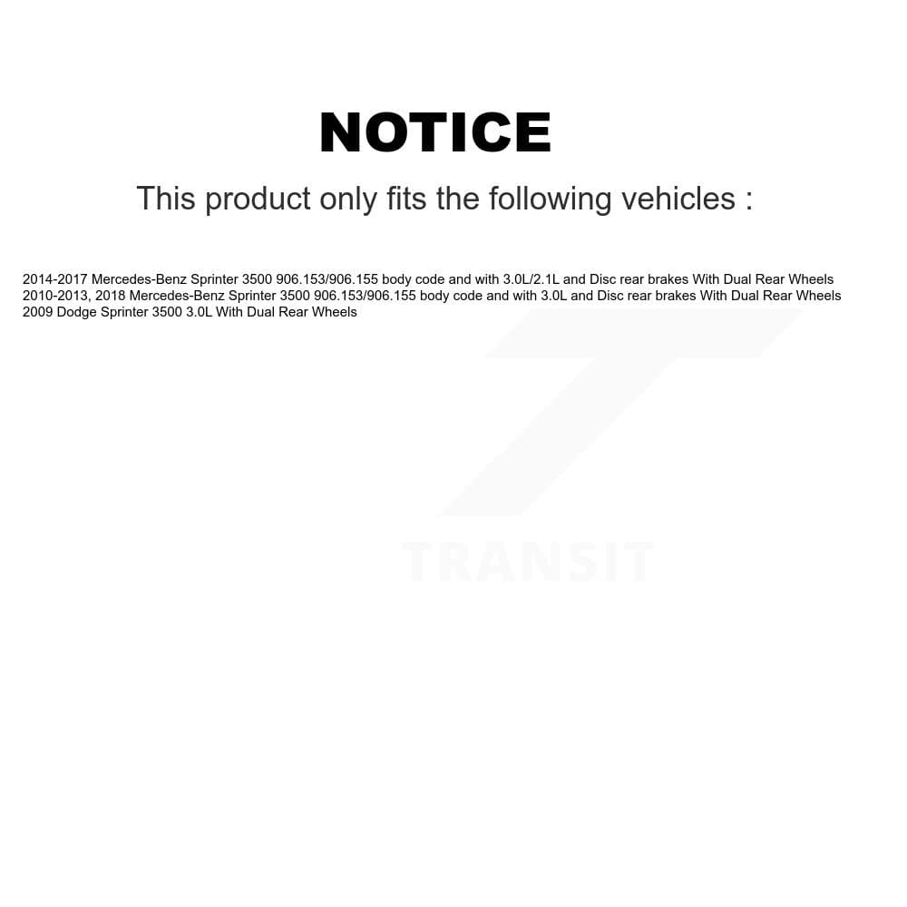 AmeriBRAKES - KNW-100902 - Rear Disc Brake Pad Kits image 8