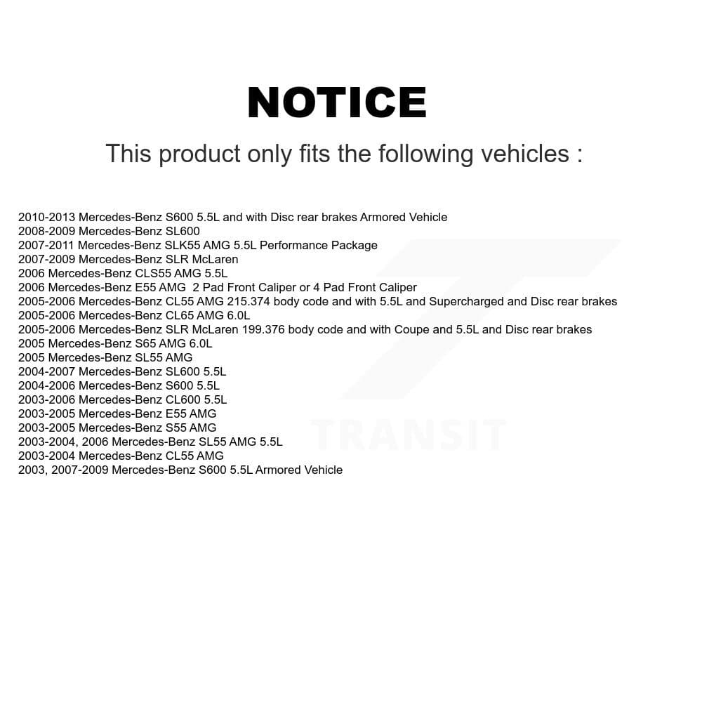 AmeriBRAKES - KNW-101069 - Rear Disc Brake Pad Kits image 8