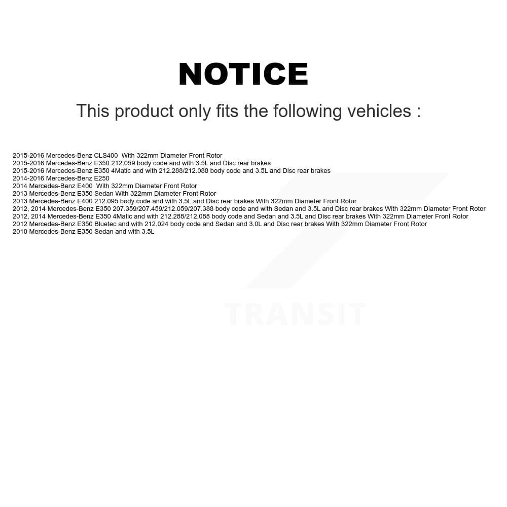 AmeriBRAKES - KNW-101445 - Front and Rear Disc Brake Pad Kits image 14