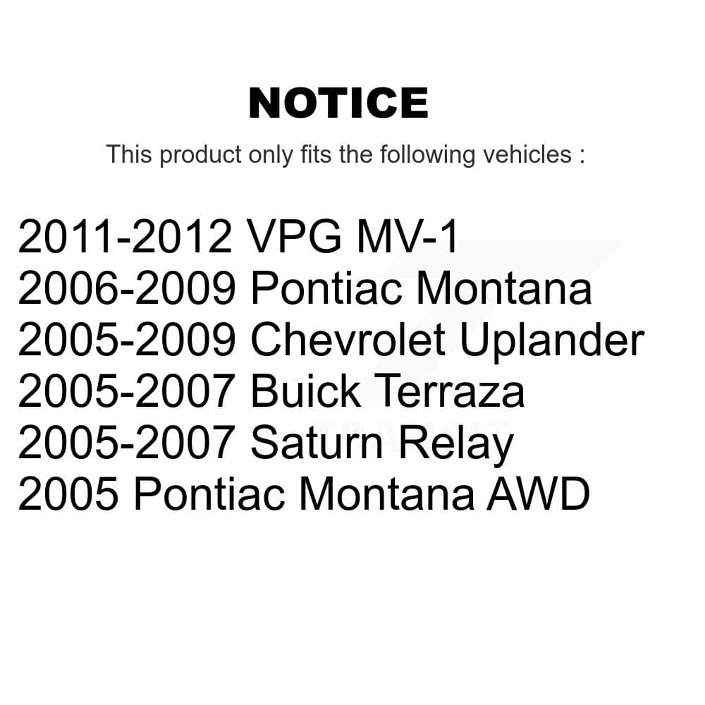 Positive Plus - KPF-100038 - Front and Rear Disc Brake Pad Kits image 8