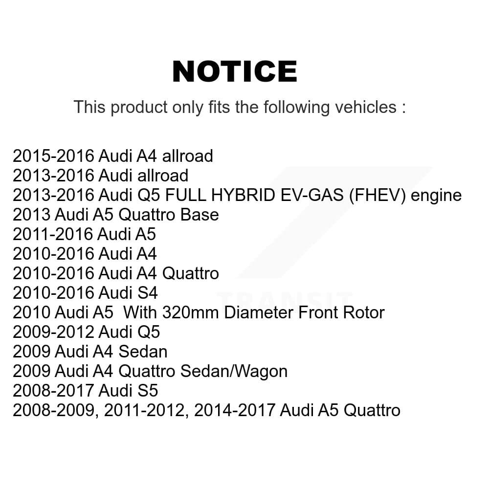 Positive Plus - KPF-100117 - Front and Rear Disc Brake Pad Kits image 8