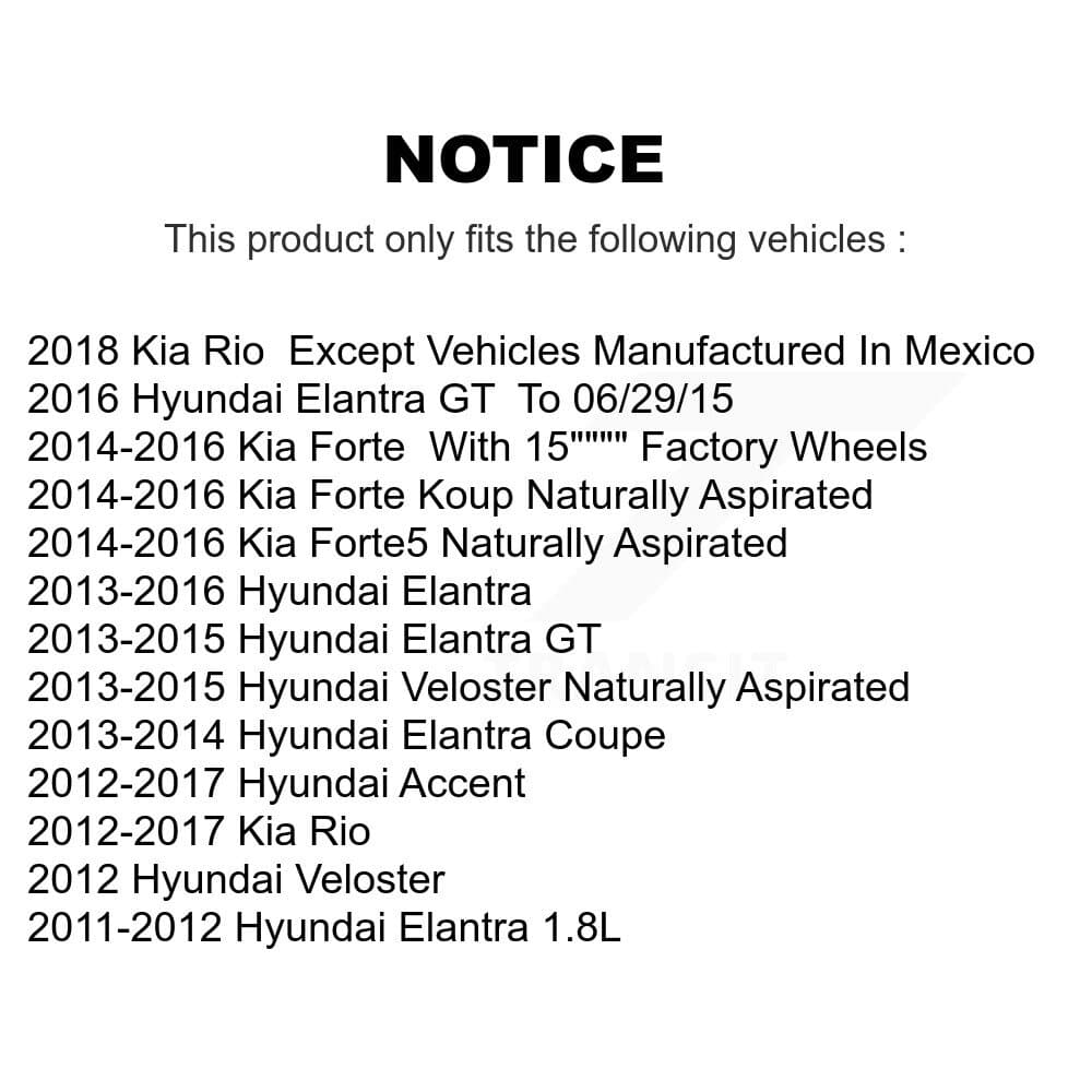 Positive Plus - KPF-100220 - Front and Rear Disc Brake Pad Kits image 8