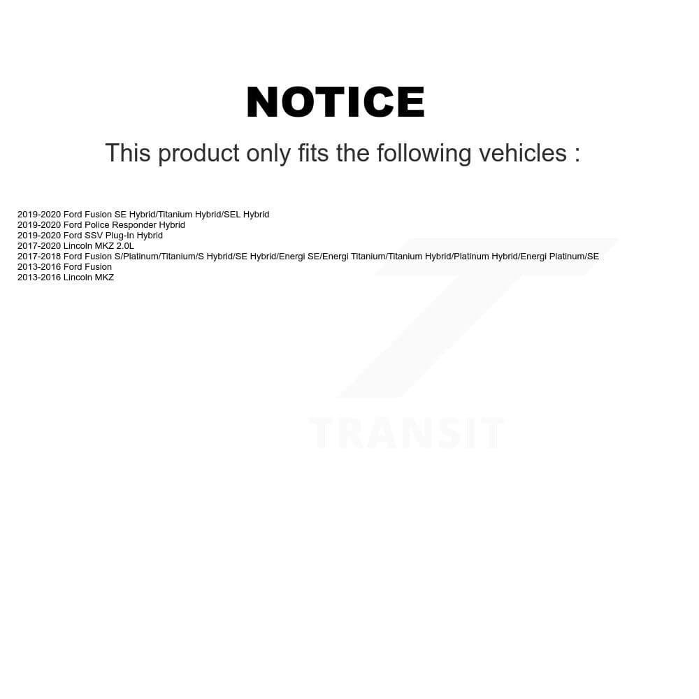 Positive Plus - KPF-100251 - Front and Rear Disc Brake Pad Kits image 8