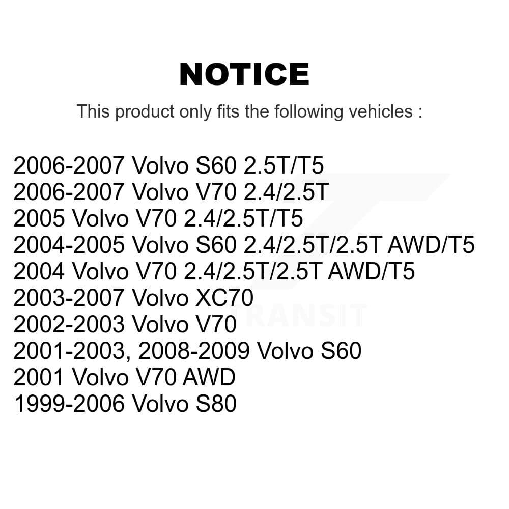 Positive Plus - KPF-100363 - Front and Rear Disc Brake Pad Kits image 8
