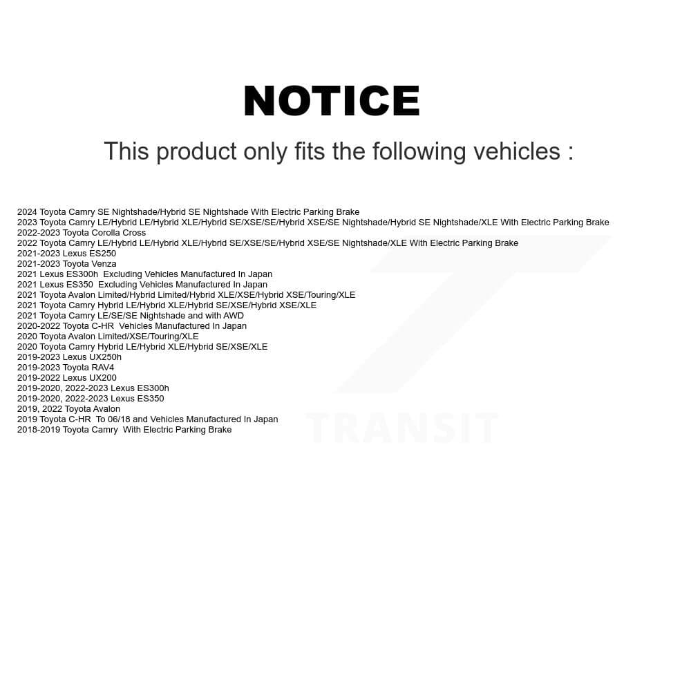 Positive Plus - KPF-100541 - Front and Rear Disc Brake Pad Kits image 8