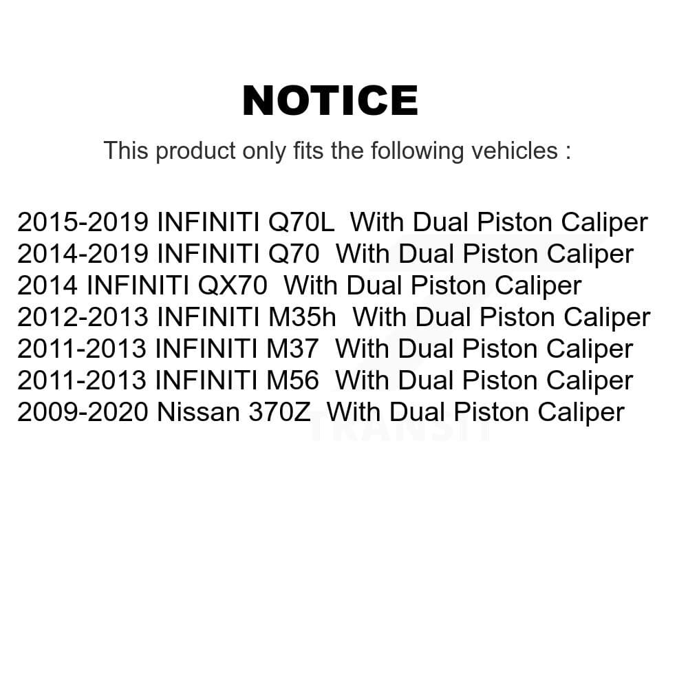 Positive Plus - KPF-100583 - Front and Rear Disc Brake Pad Kits image 8