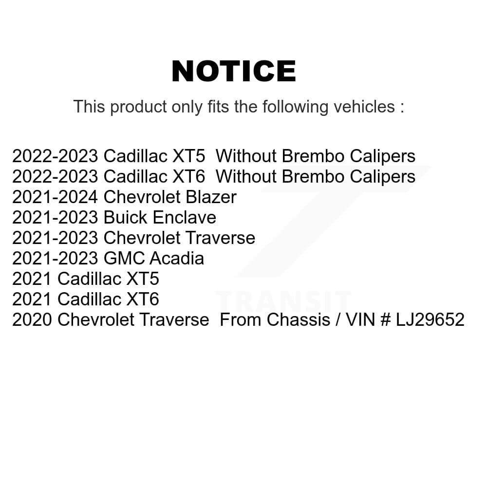 Positive Plus - KPF-100745 - Front and Rear Disc Brake Pad Kits image 8