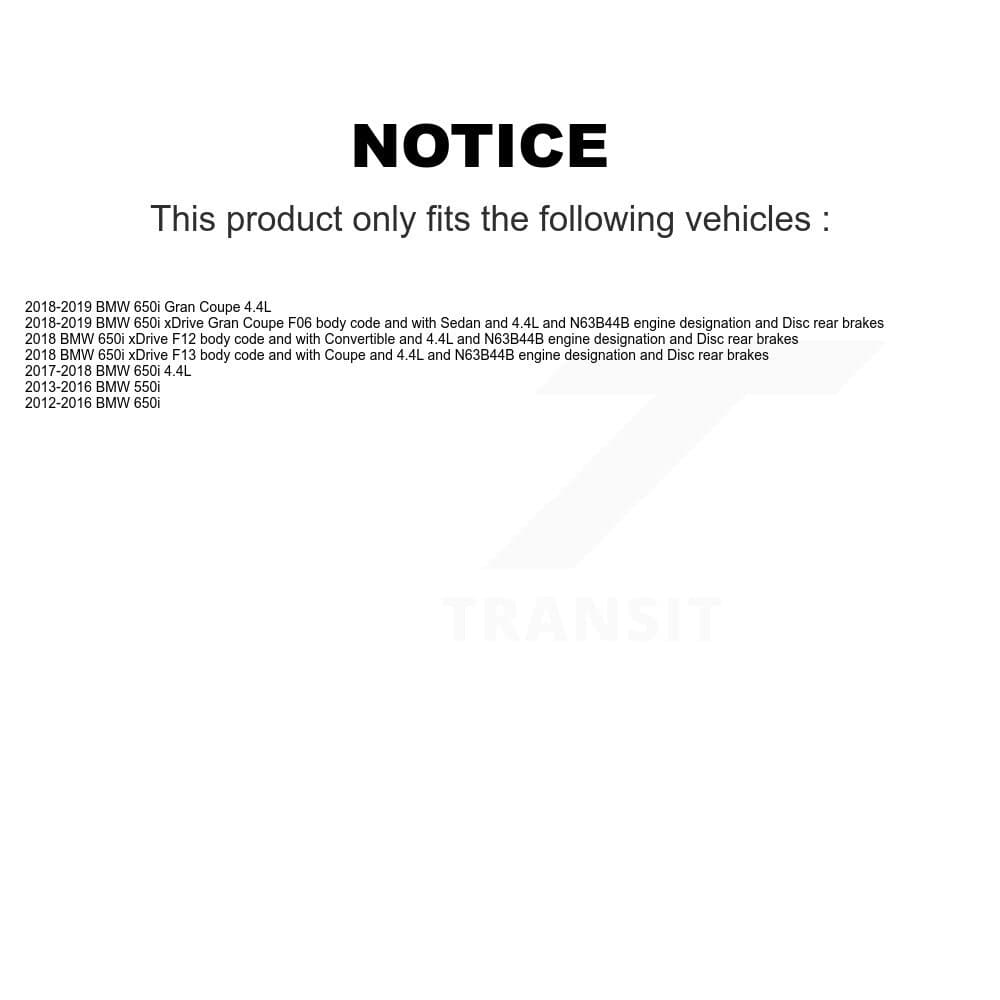 Positive Plus - KPW-100011 - Front and Rear Disc Brake Pad Kits image 8