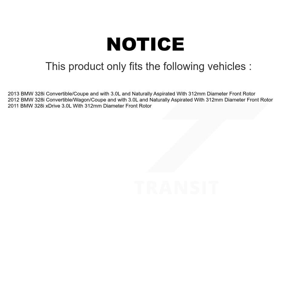 Positive Plus - KPW-100196 - Front and Rear Disc Brake Pad Kits image 8