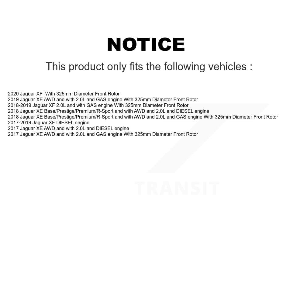 Positive Plus - KPW-100258 - Front and Rear Disc Brake Pad Kits image 8