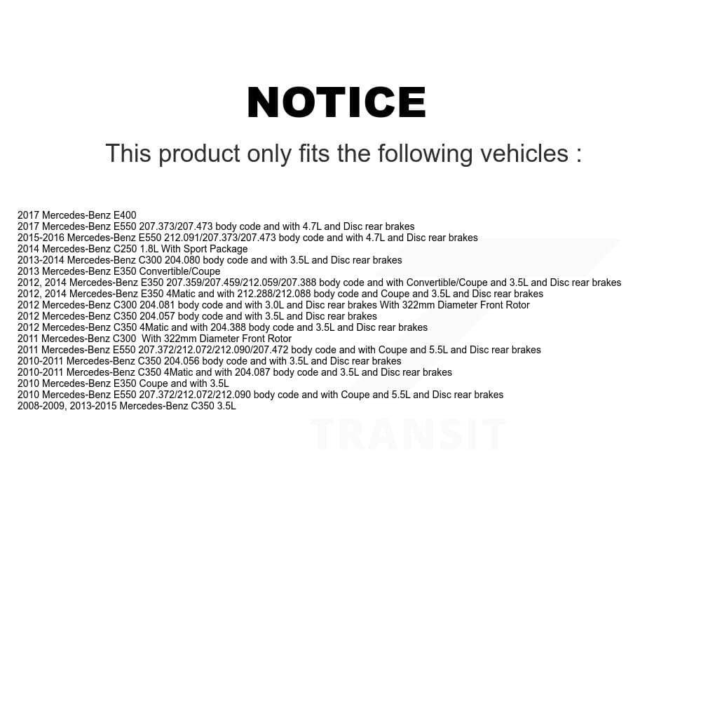 Positive Plus - KPW-100346 - Front and Rear Disc Brake Pad Kits image 8