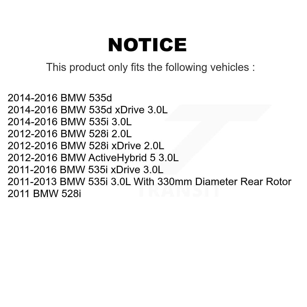 Positive Plus - KPW-101167 - Rear Disc Brake Pad Kits image 8