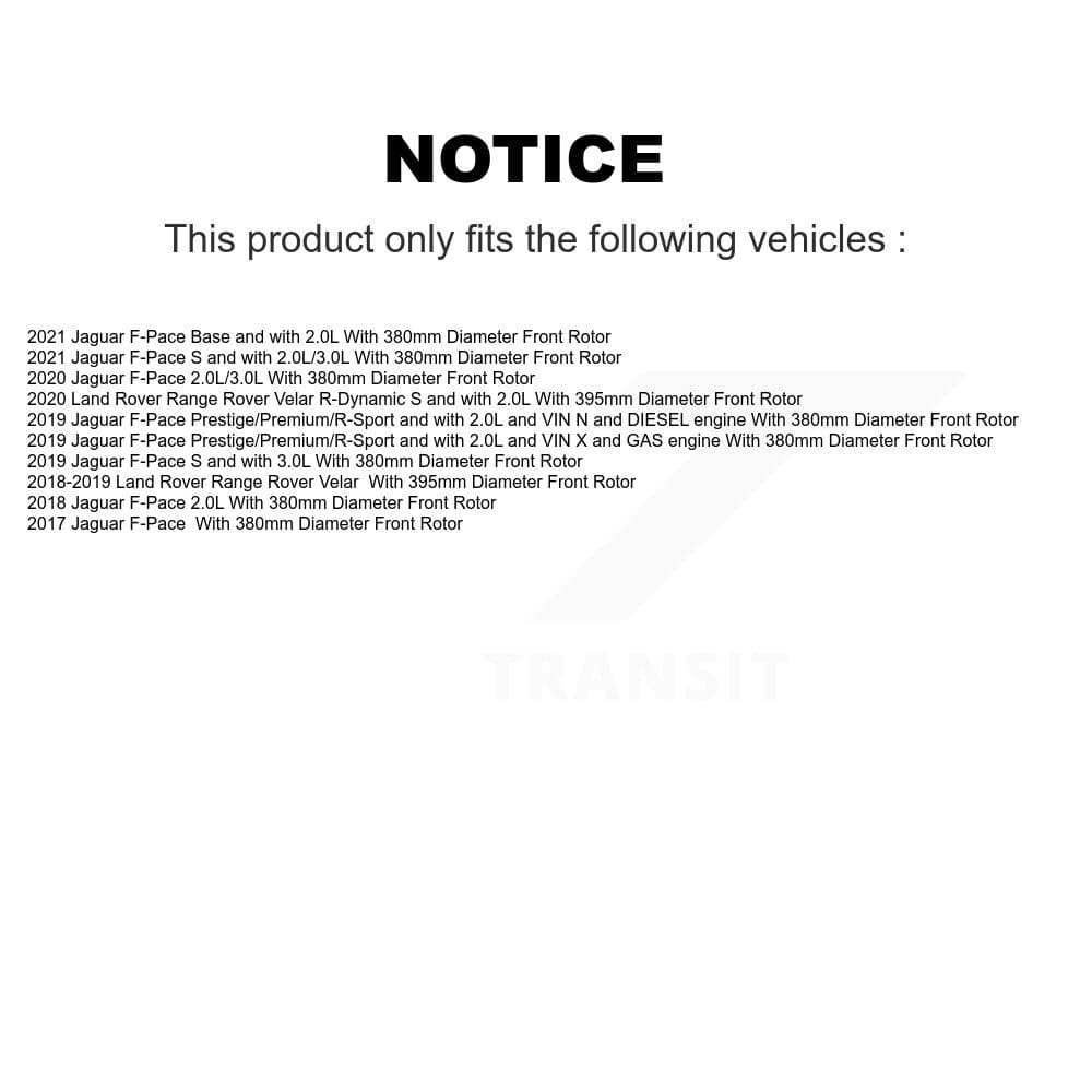 Positive Plus - KPW-101433 - Front and Rear Disc Brake Pad Kits image 8