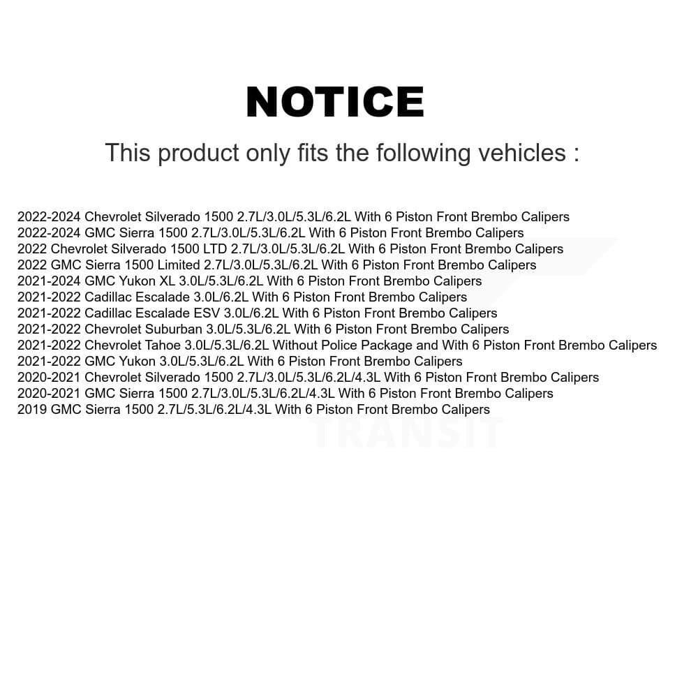 Positive Plus - KPW-101435 - Front and Rear Disc Brake Pad Kits image 8