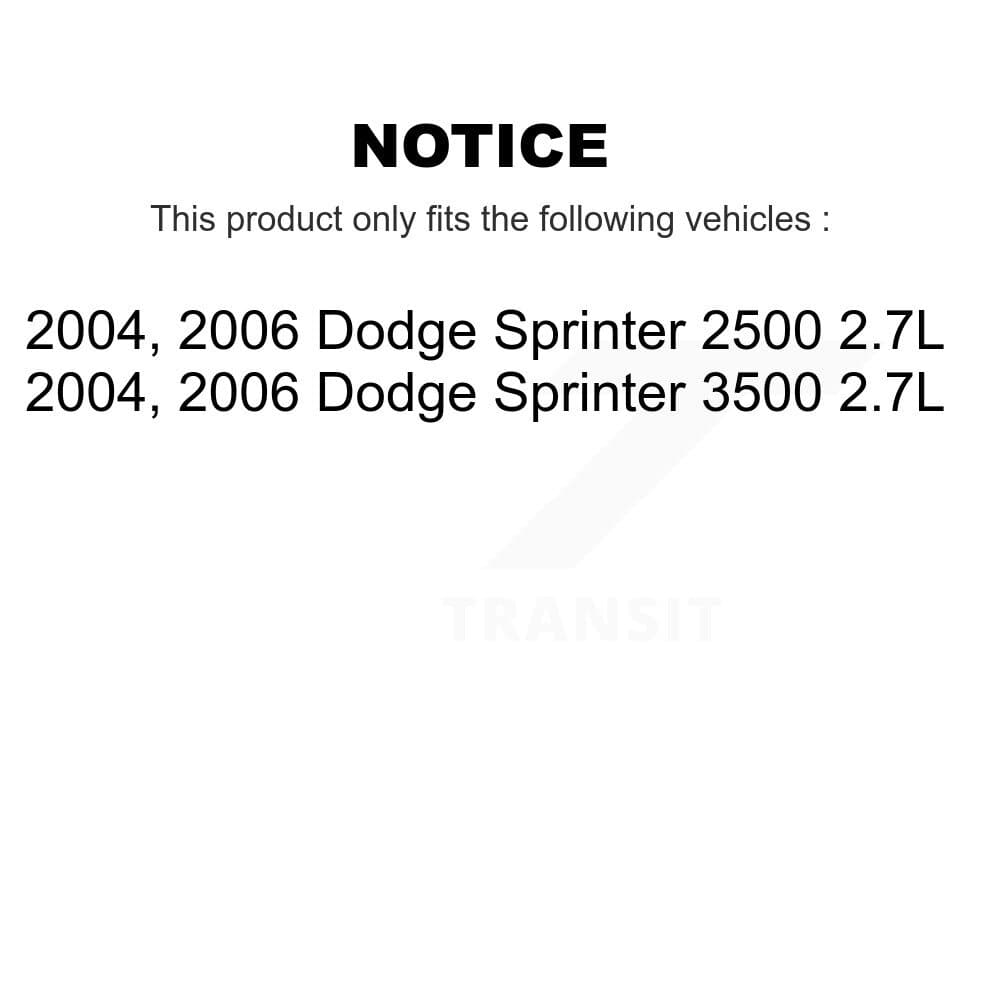 Mpulse - KSE-100139 - Front and Rear Disc Brake Pad Wear Sensor Kits image 2