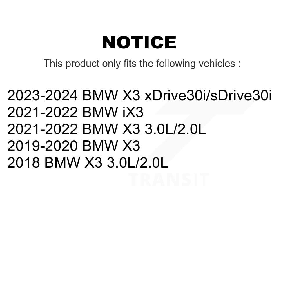 Mpulse - KSE-100141 - Front and Rear Disc Brake Pad Wear Sensor Kits image 2