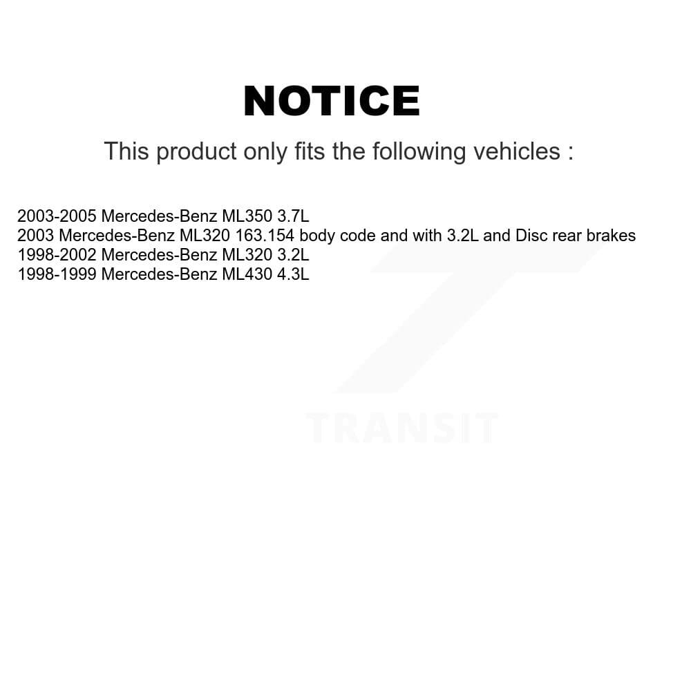 Mpulse - KSE-100233 - Front and Rear Disc Brake Pad Wear Sensor Kits image 2
