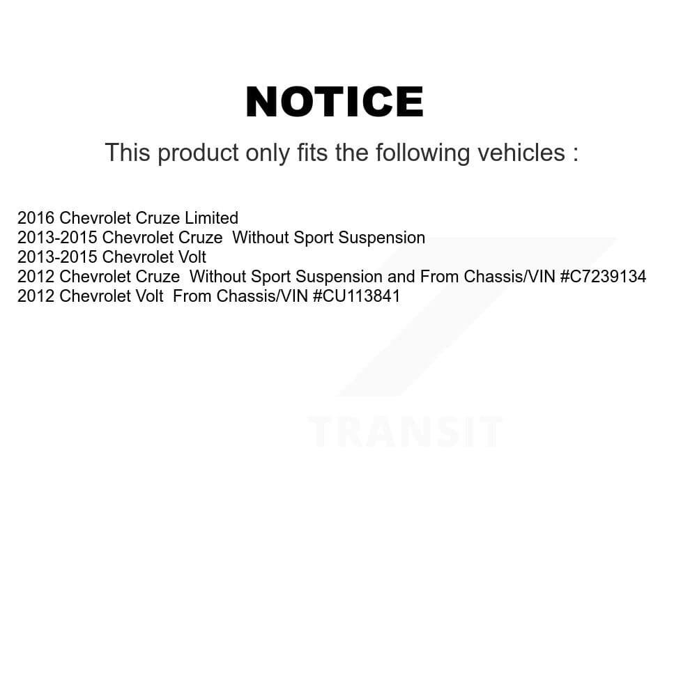 Transit Auto - KSH-100553 - Front and Rear Suspension Strut Kits image 2