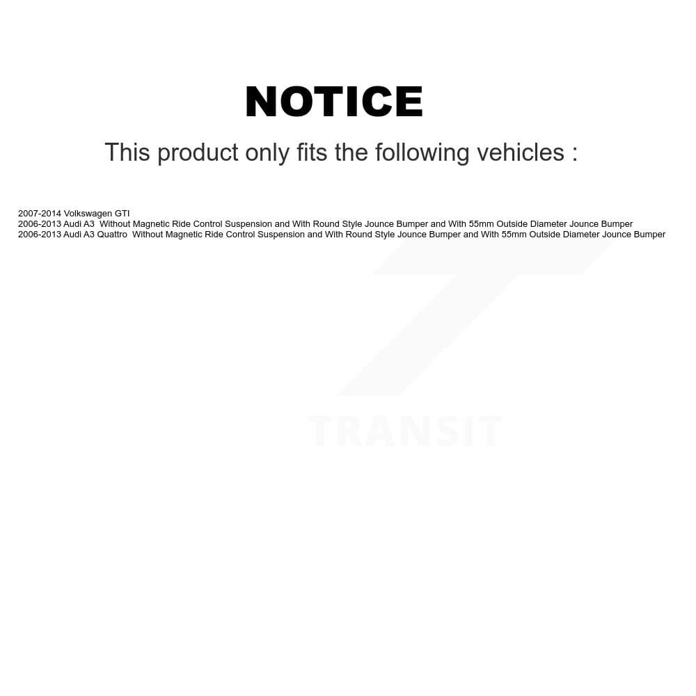 Transit Auto - KSH-100594 - Front and Rear Suspension Strut Kits image 2