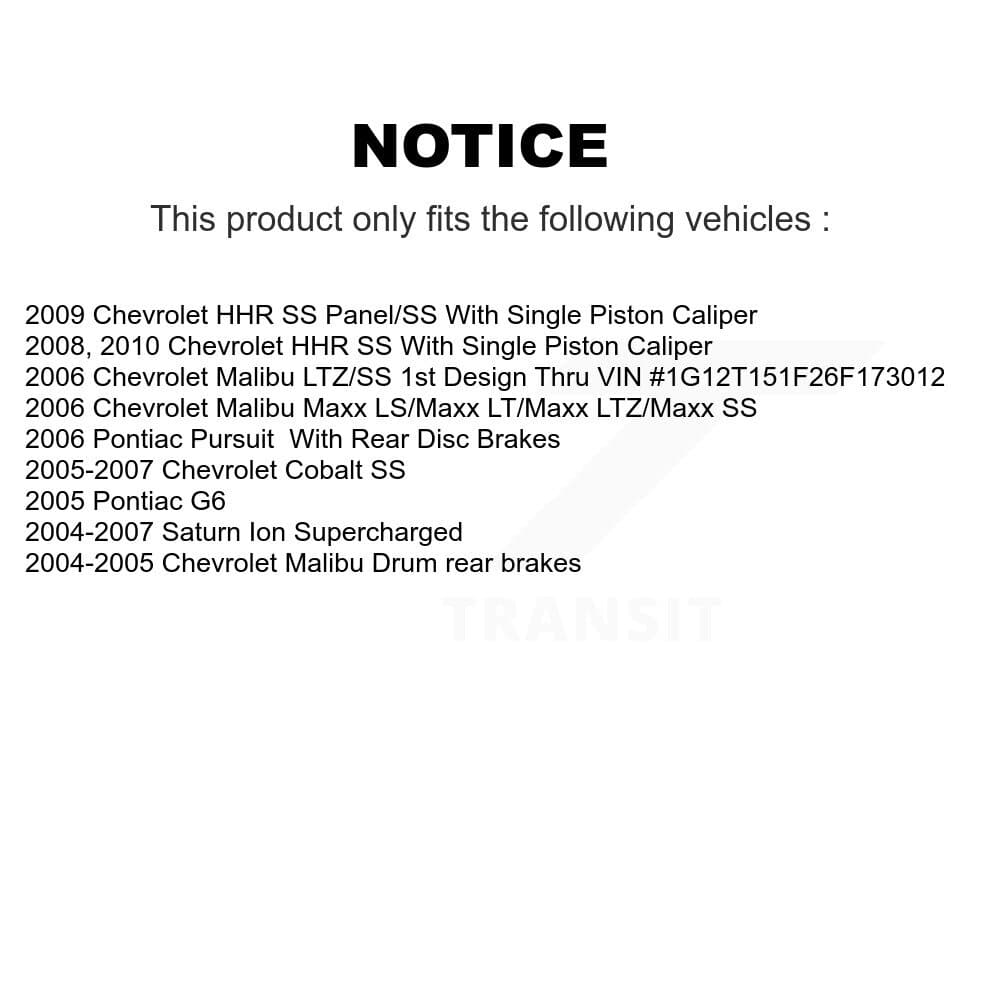 SIM - KSM-100018 - Front and Rear Disc Brake Pad Kits image 8