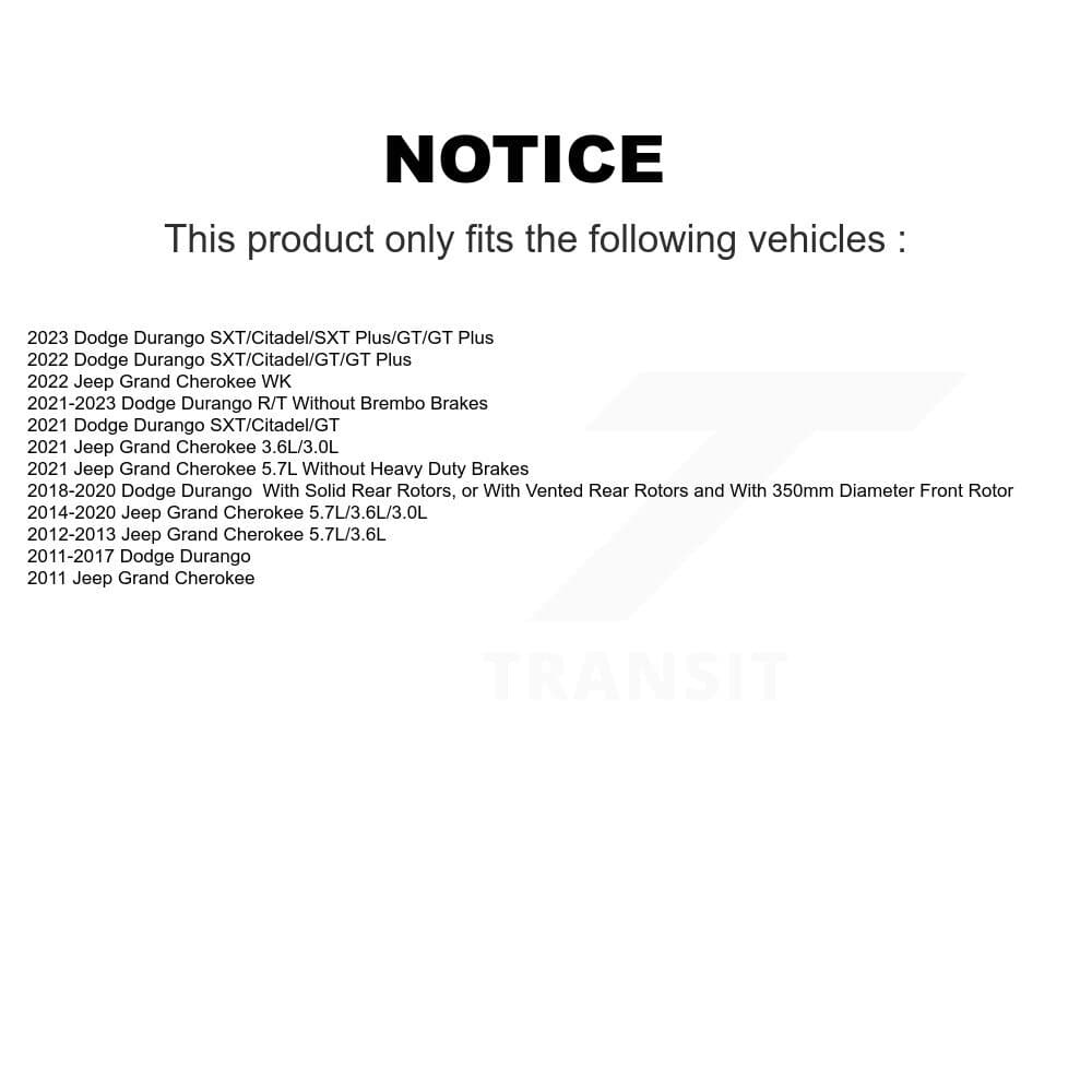 SIM - KSM-100173 - Front and Rear Disc Brake Pad Kits image 8