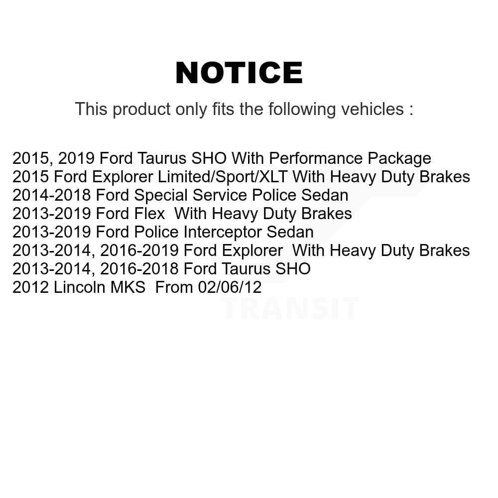 SIM - KSM-100198 - Front and Rear Disc Brake Pad Kits image 8