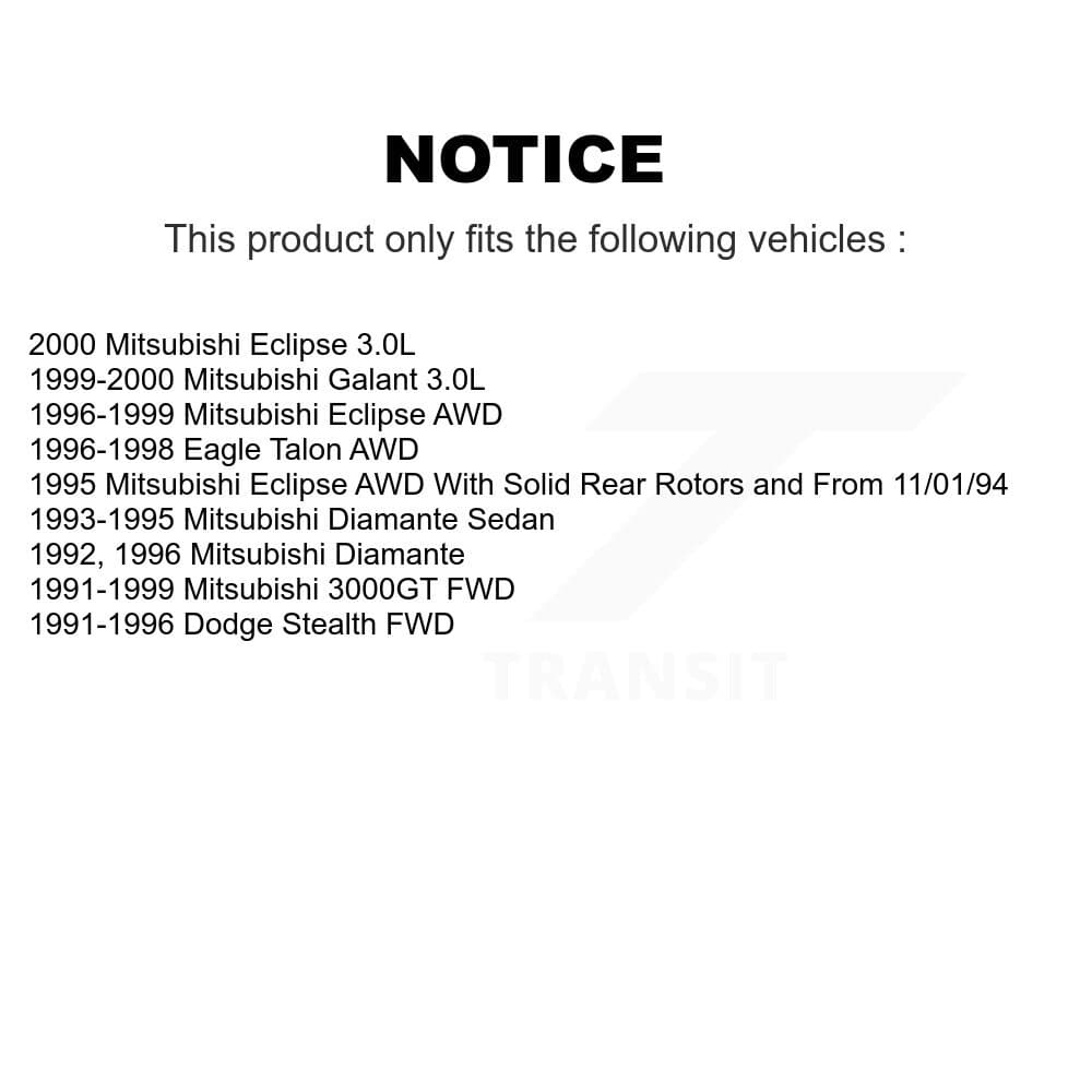 SIM - KSM-100262 - Front and Rear Disc Brake Pad Kits image 8