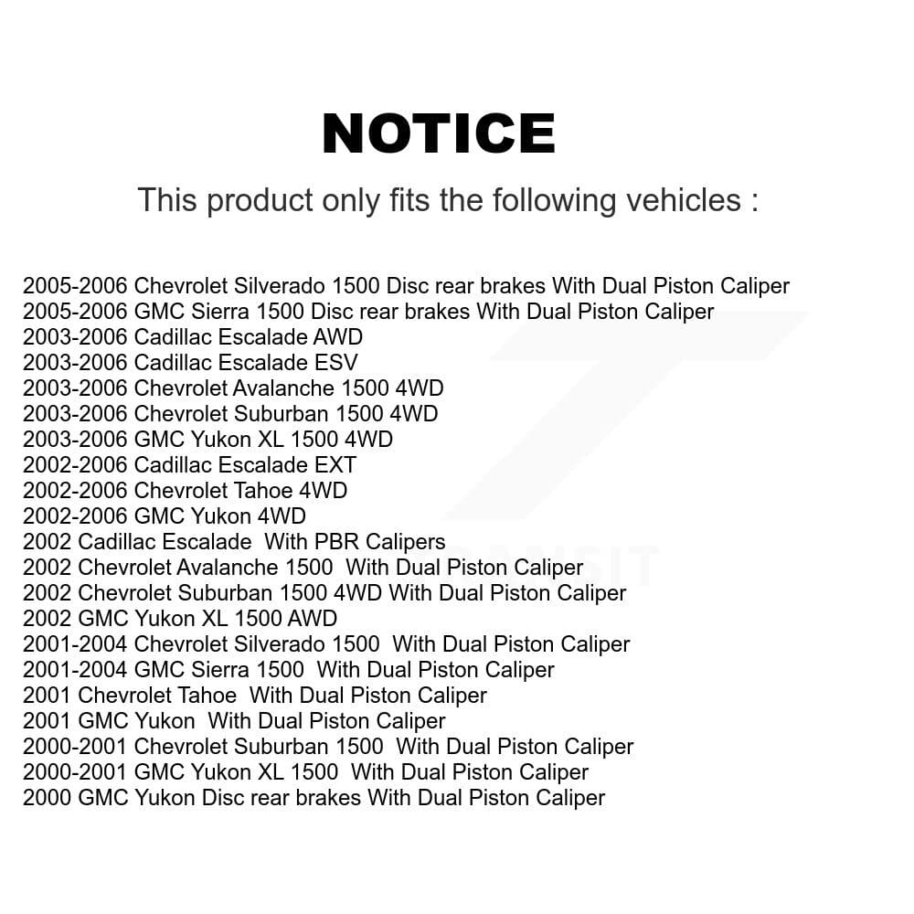 SIM - KSM-100331 - Front and Rear Disc Brake Pad Kits image 8