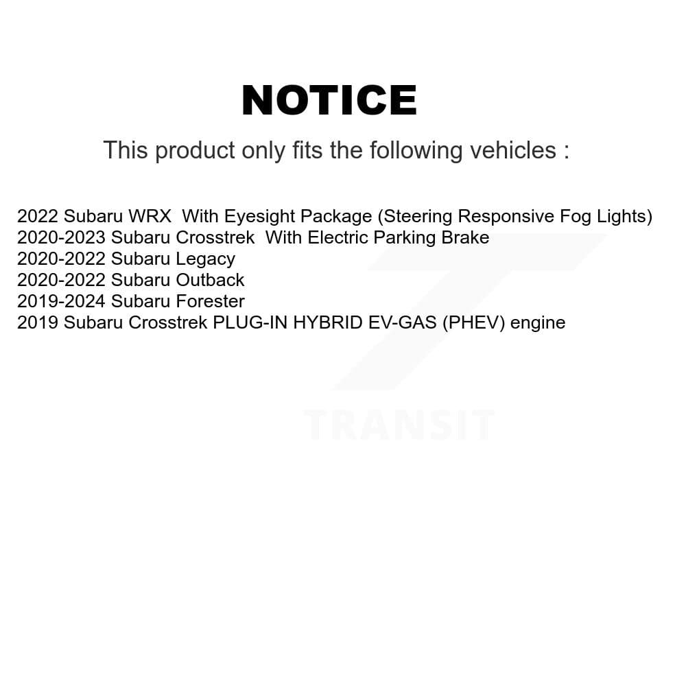 SIM - KSM-100604 - Front and Rear Disc Brake Pad Kits image 8