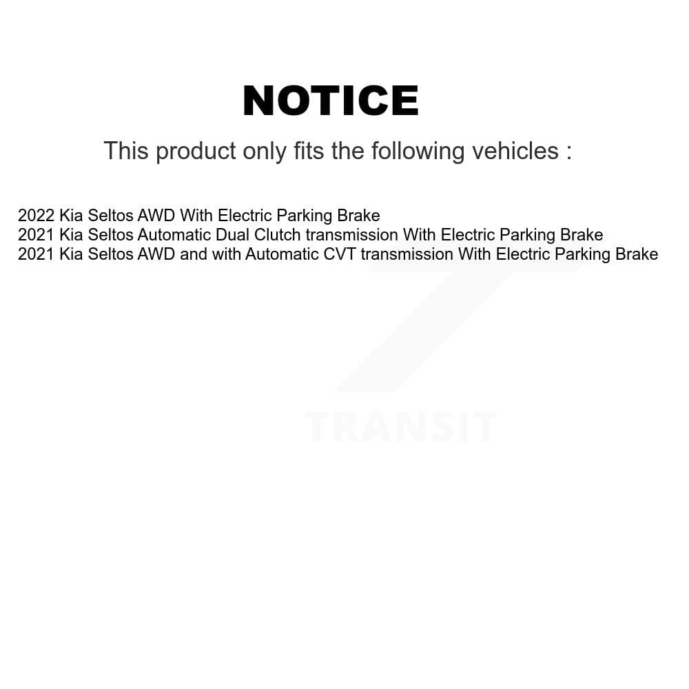 SIM - KSM-100637 - Front and Rear Disc Brake Pad Kits image 8