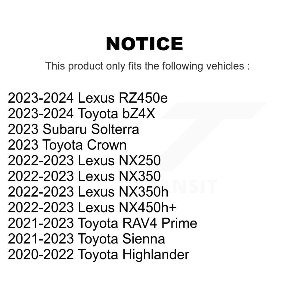 SIM - KSM-100667 - Front and Rear Disc Brake Pad Kits image 8