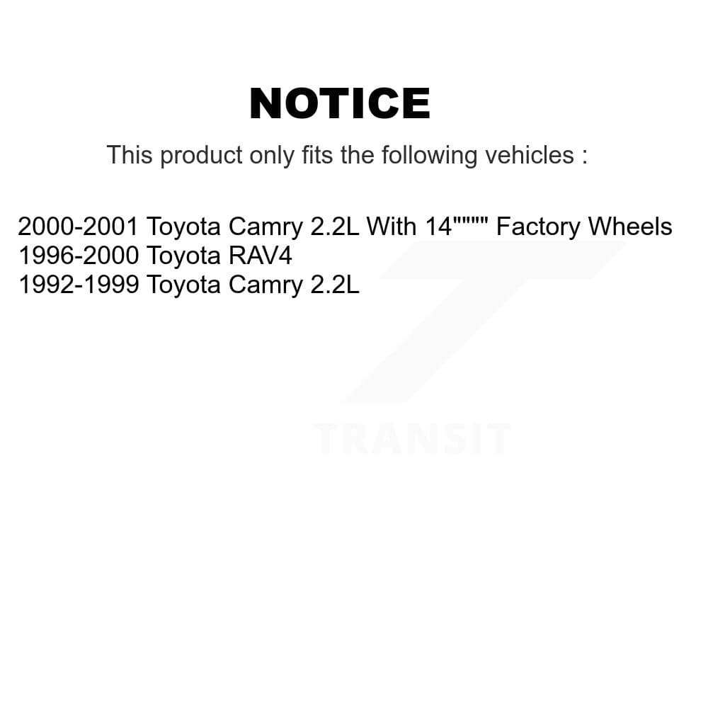 Transit Auto - KSN-100129 - Front and Rear Disc Brake Pad Kits image 14