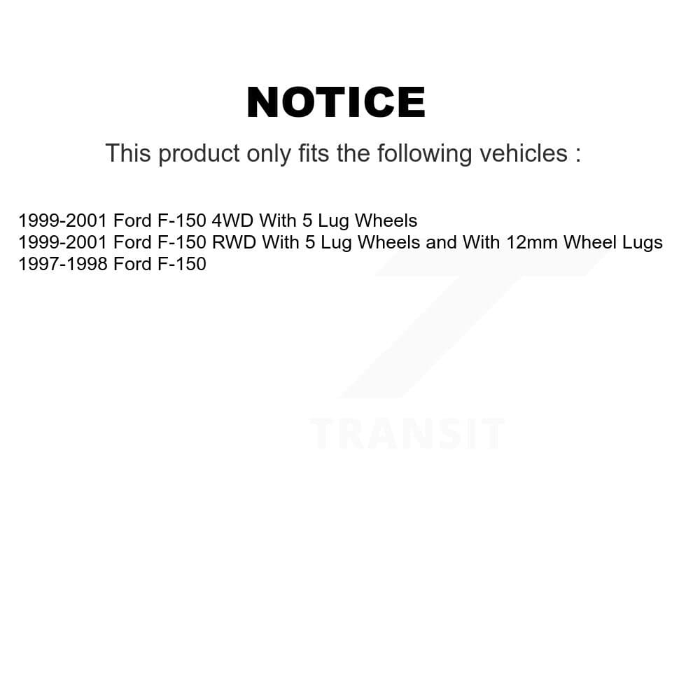 Transit Auto - KSN-100163 - Front and Rear Disc Brake Pad Kits image 14