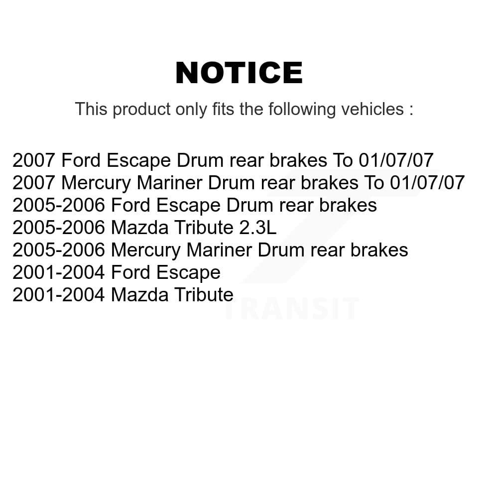 Transit Auto - KSN-100216 - Front and Rear Disc Brake Pad Kits image 14