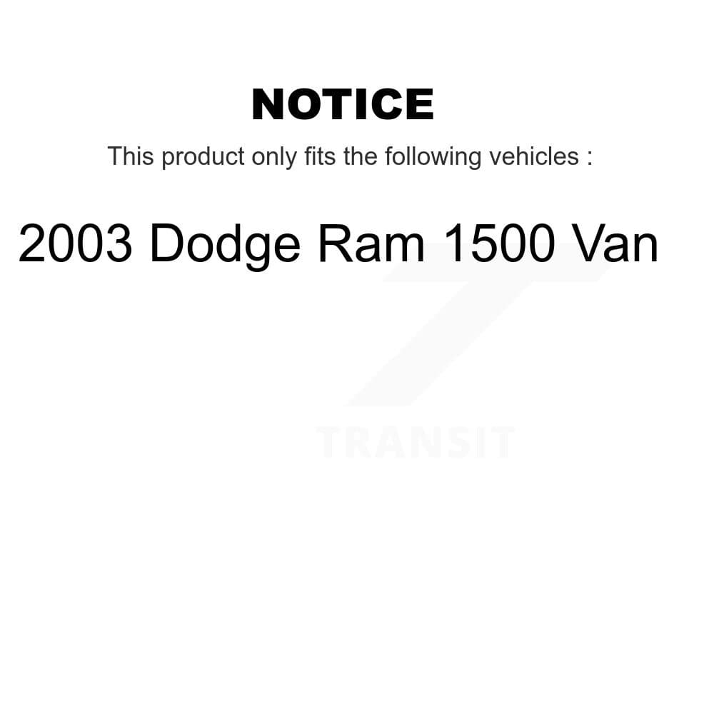 Transit Auto - KSN-100294 - Front and Rear Disc Brake Pad Kits image 14