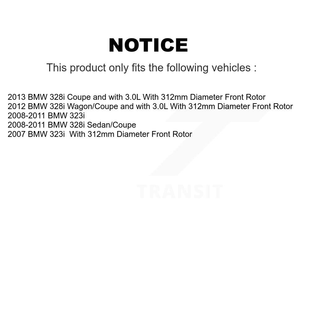 Transit Auto - KSN-100549 - Front and Rear Disc Brake Pad Kits image 14