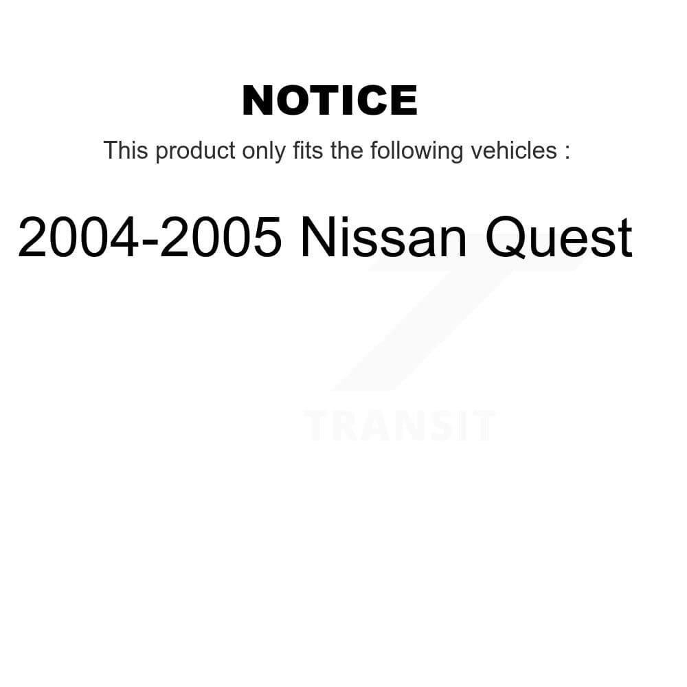 Transit Auto - KSN-100641 - Front and Rear Disc Brake Pad Kits image 14