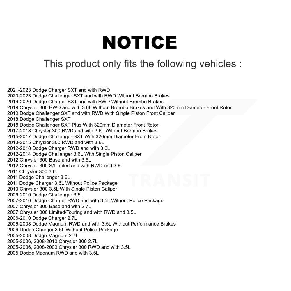 Transit Auto - KSN-100672 - Front and Rear Disc Brake Pad Kits image 14