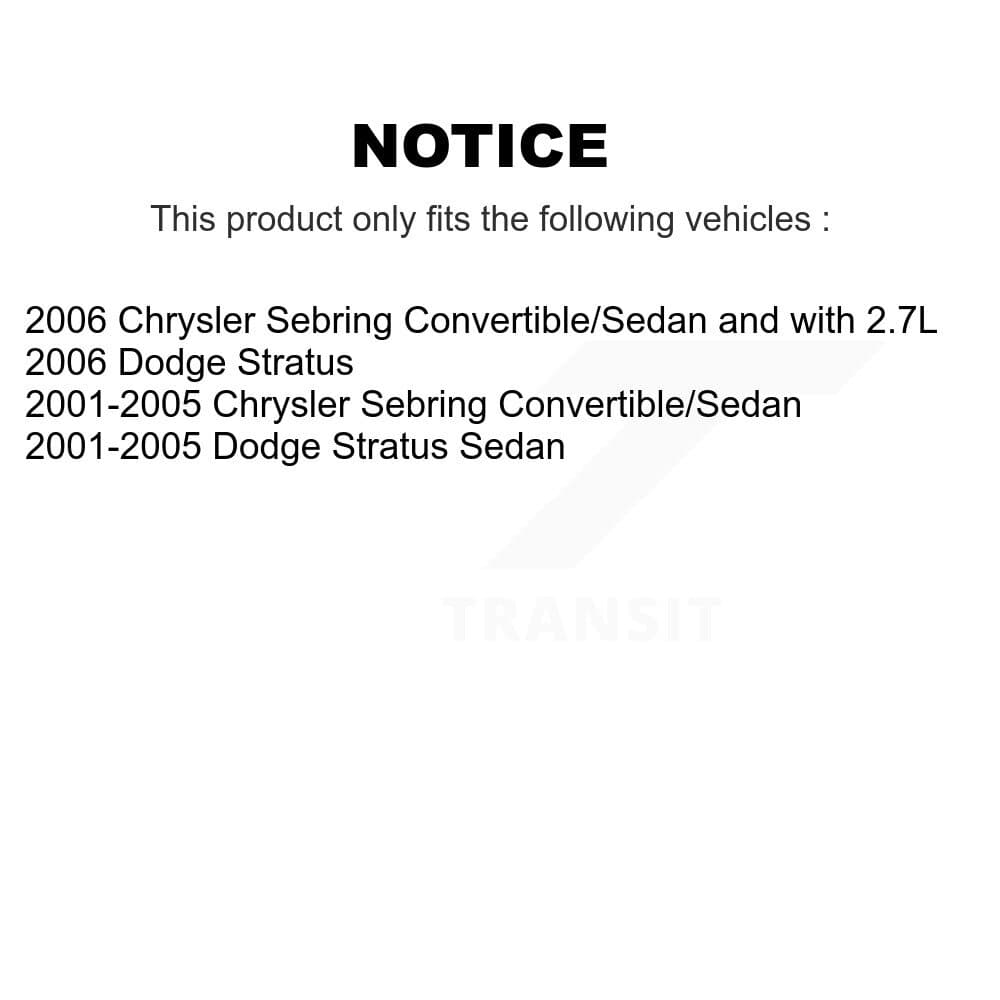 Transit Auto - KSN-100733 - Front and Rear Disc Brake Pad Kits image 14