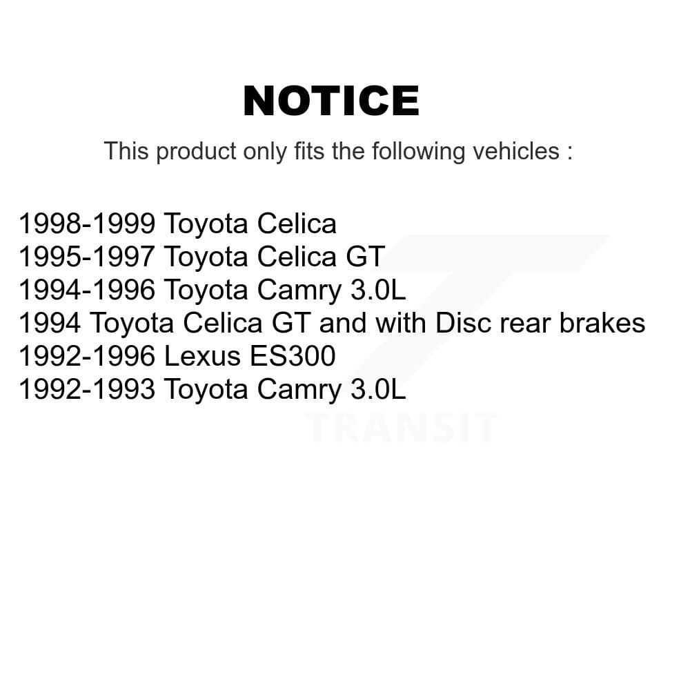 Transit Auto - KSN-100763 - Front and Rear Disc Brake Pad Kits image 14