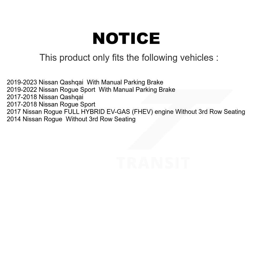 Transit Auto - KSN-100955 - Front and Rear Disc Brake Pad Kits image 14