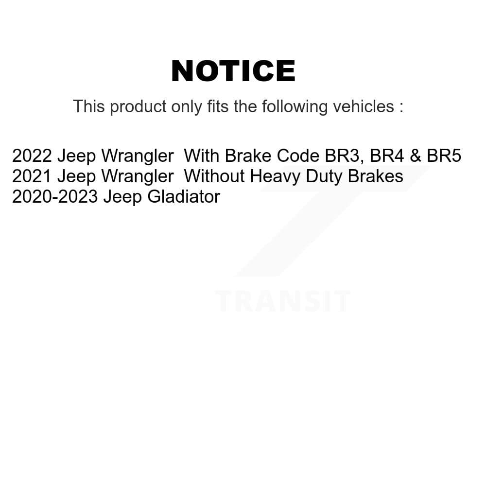 Transit Auto - KSN-100976 - Front and Rear Disc Brake Pad Kits image 14