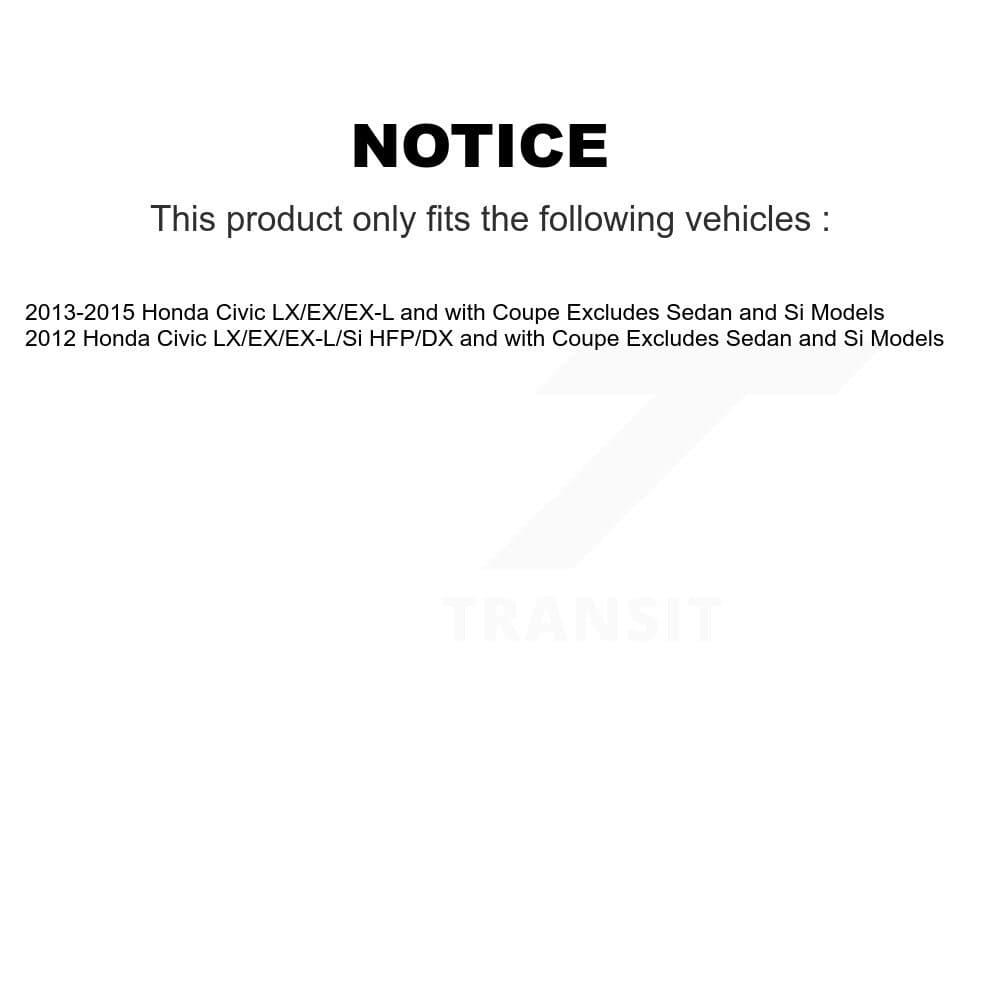Transit Auto - KSS-100581 - Front Suspension Strut and Coil Spring Assembly Kits image 2