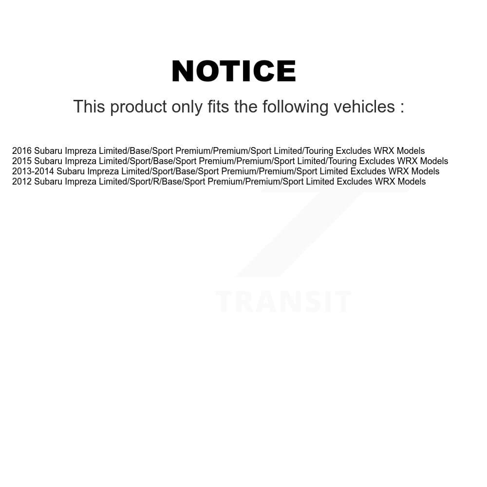 Transit Auto - KSS-101116 - Front Suspension Strut and Coil Spring Assembly Kits image 2