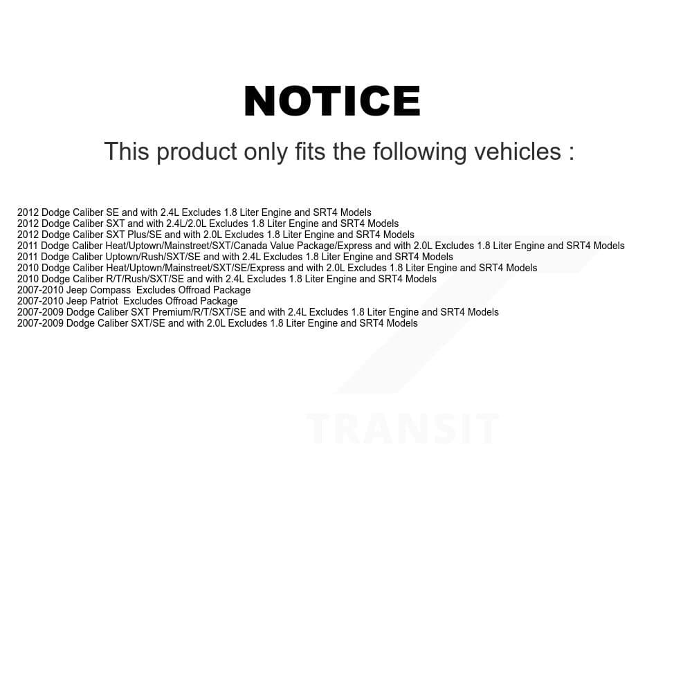Transit Auto - KSS-105075 - Front Right Suspension Strut and Coil Spring Assembly Kits image 2