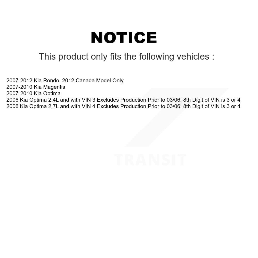 Transit Auto - KSS-105128 - Front Right Suspension Strut and Coil Spring Assembly Kits image 2