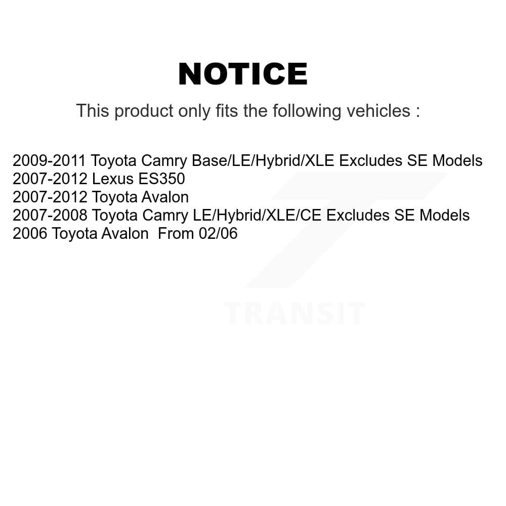 Transit Auto - KSS-105333 - Rear Left Suspension Strut and Coil Spring Assembly Kits image 2
