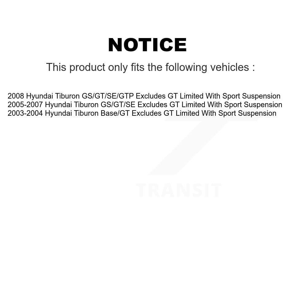 Transit Auto - KSS-105487 - Rear Right Suspension Strut and Coil Spring Assembly Kits image 2