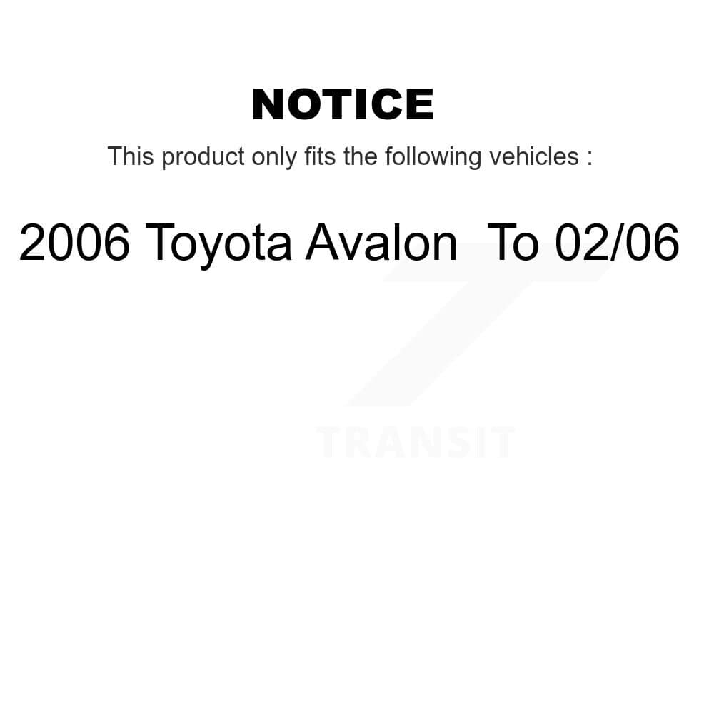 Transit Auto - KSS-105495 - Rear Right Suspension Strut and Coil Spring Assembly Kits image 2